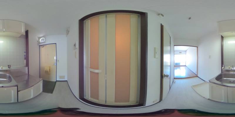 パノラマ画像キッチン