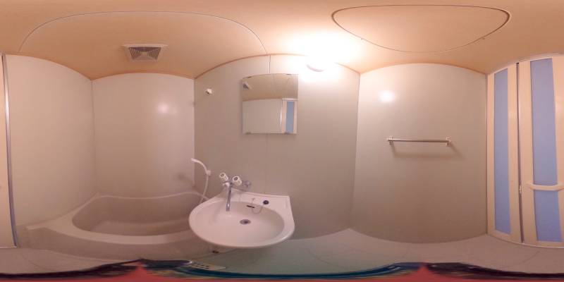 パノラマ画像バスルーム