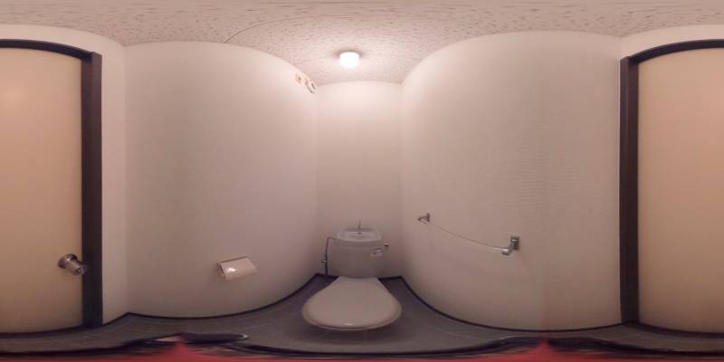 パノラマ画像トイレ