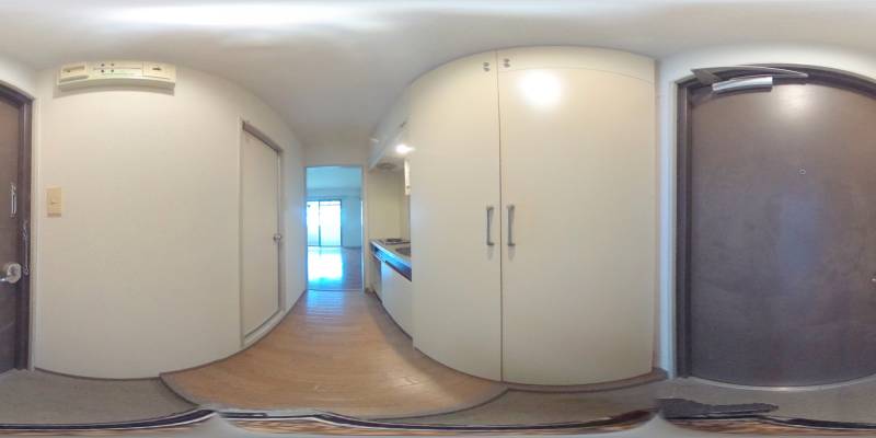 パノラマ画像玄関