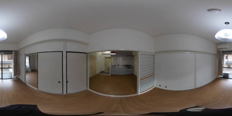 パノラマ画像洋室