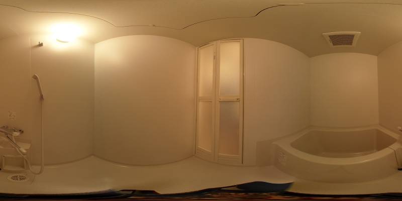 パノラマ画像バスルーム