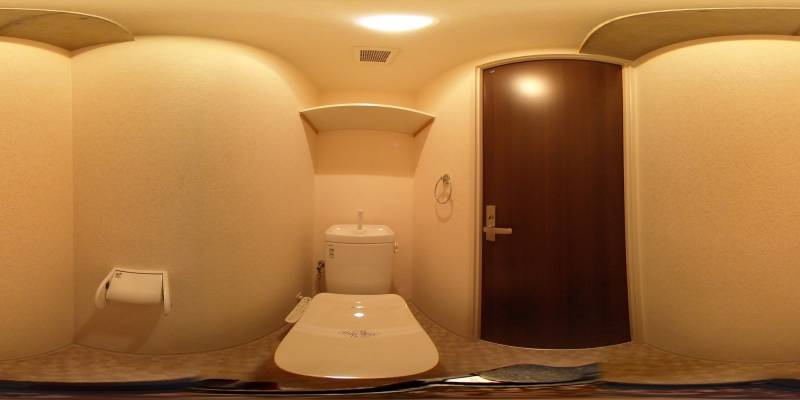 パノラマ画像トイレ