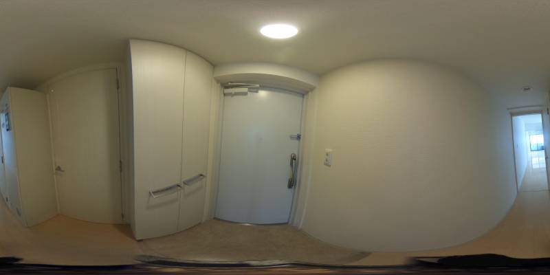 パノラマ画像玄関