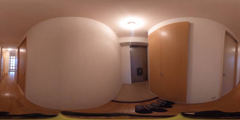 パノラマ画像玄関