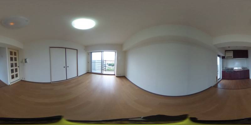 パノラマ画像洋室