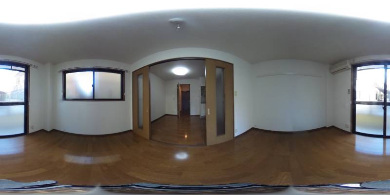 パノラマ画像洋室