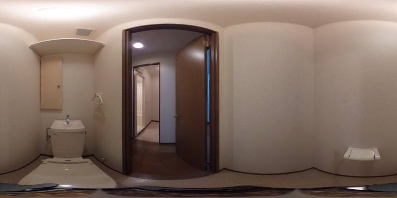 パノラマ画像トイレ