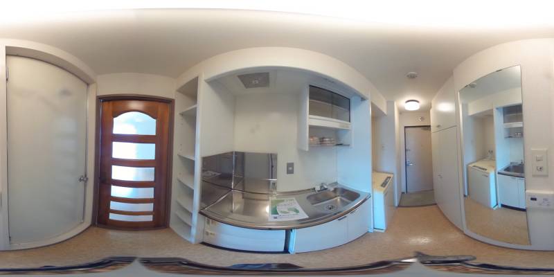 パノラマ画像キッチン