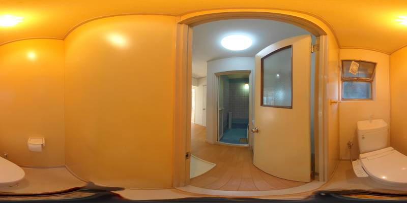 パノラマ画像トイレ