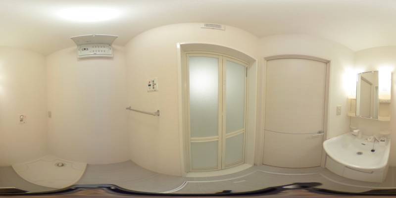 パノラマ画像洗面所