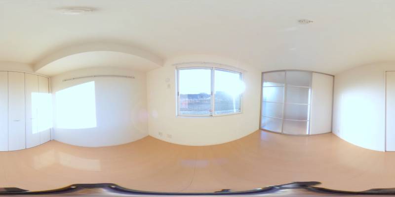 パノラマ画像洋室