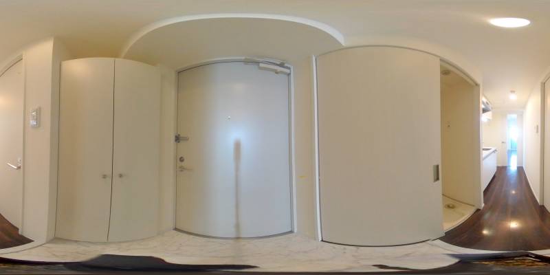 パノラマ画像玄関