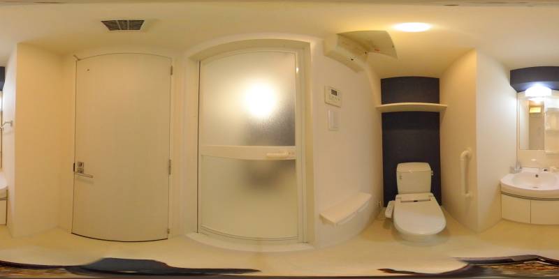 パノラマ画像トイレ