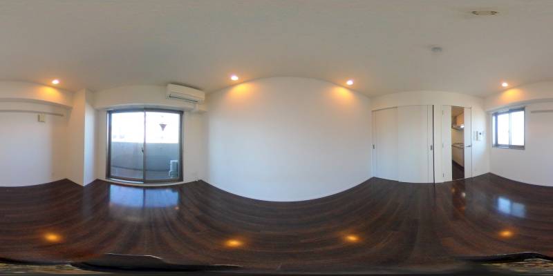 パノラマ画像洋室