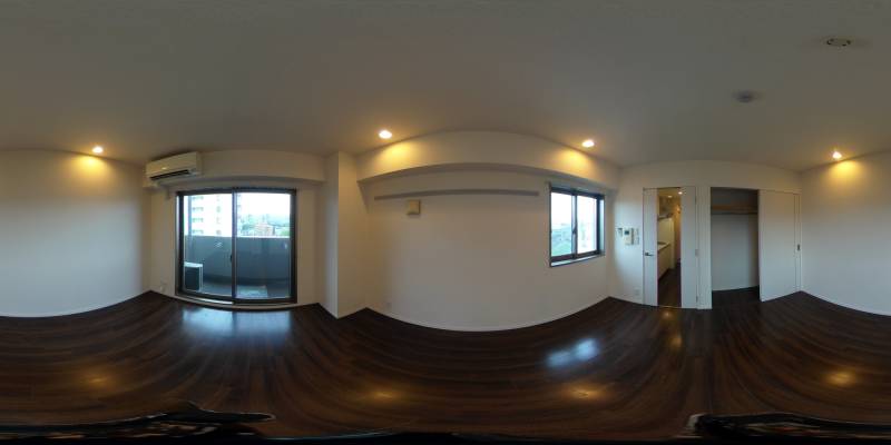 パノラマ画像洋室