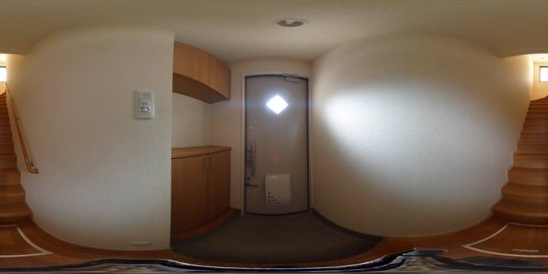 パノラマ画像玄関