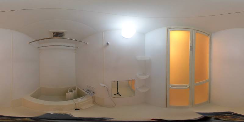 パノラマ画像バスルーム