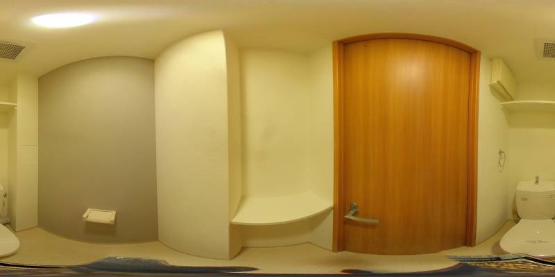 パノラマ画像トイレ