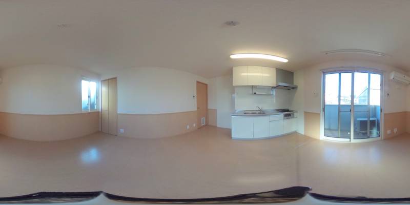 パノラマ画像リビング