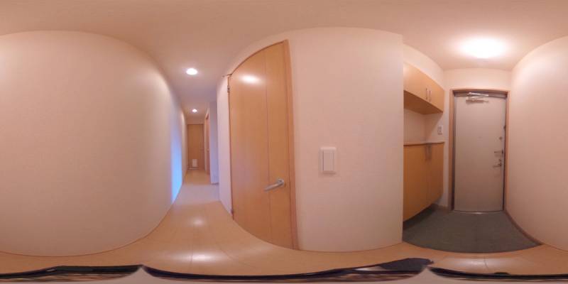 パノラマ画像玄関