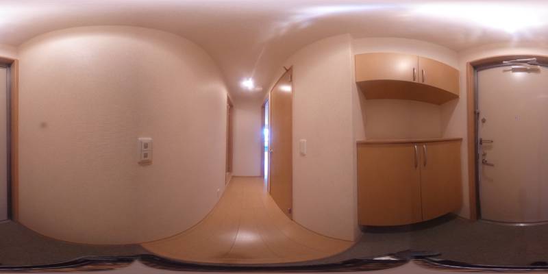 パノラマ画像玄関