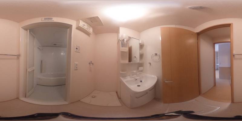 パノラマ画像洗面所