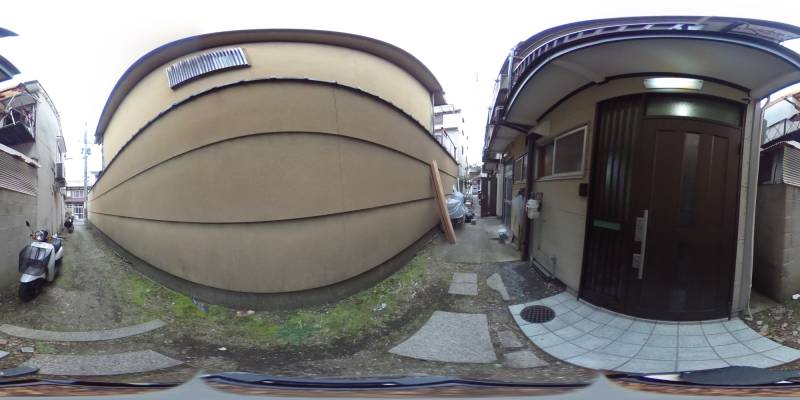パノラマ画像玄関