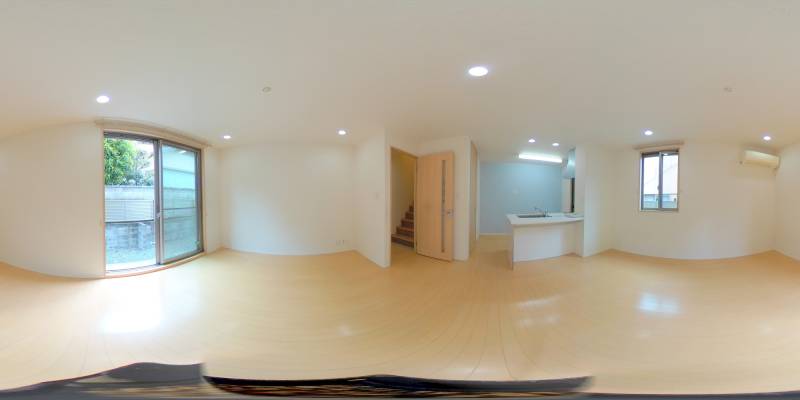 パノラマ画像リビング