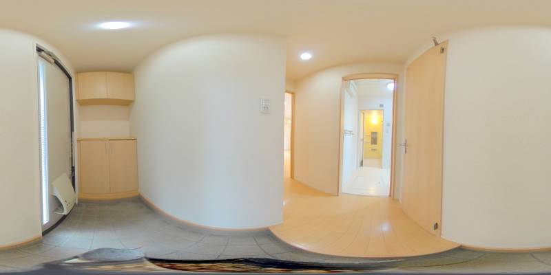 パノラマ画像玄関