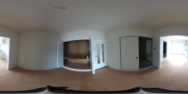 パノラマ画像洋室