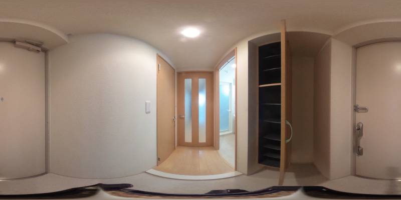 パノラマ画像玄関