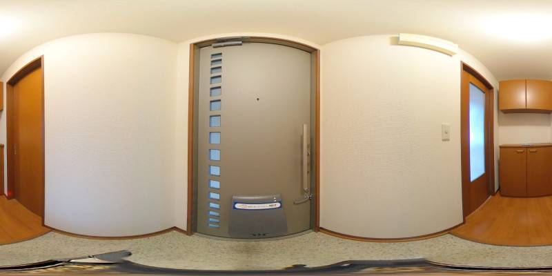 パノラマ画像玄関