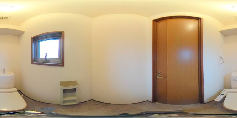 パノラマ画像トイレ