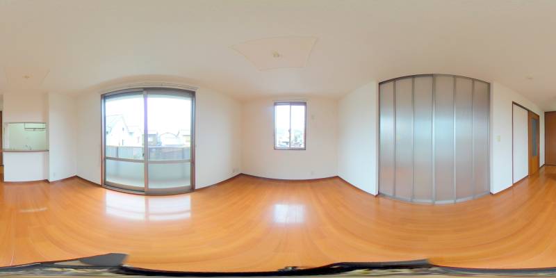 パノラマ画像洋室