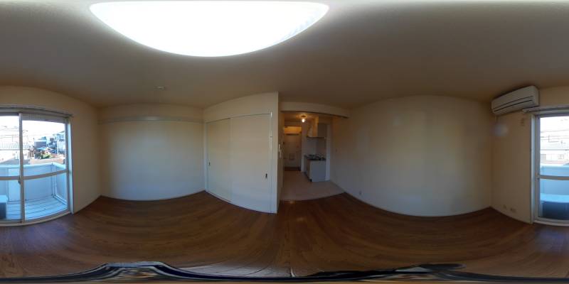 パノラマ画像洋室