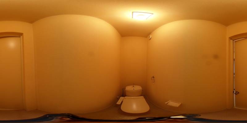 パノラマ画像トイレ