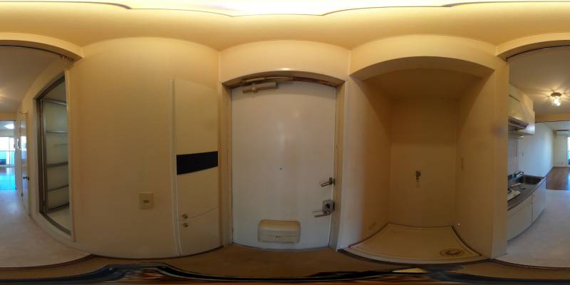 パノラマ画像玄関