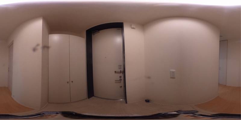 パノラマ画像玄関