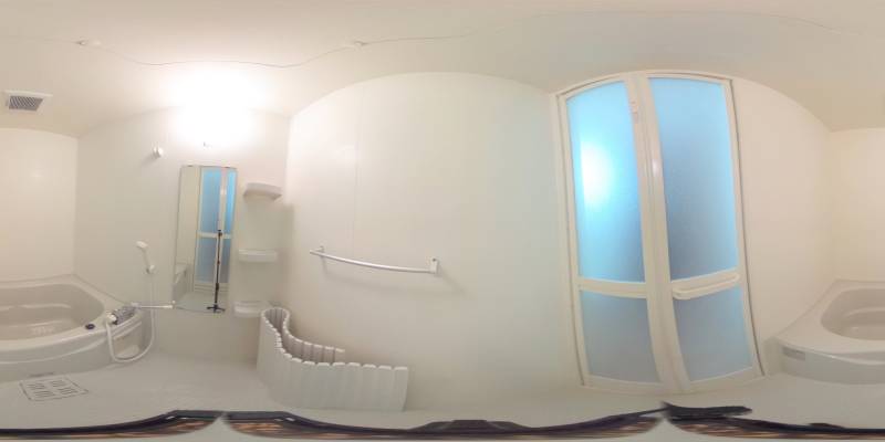 パノラマ画像バスルーム