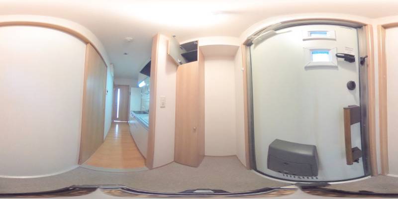 パノラマ画像玄関