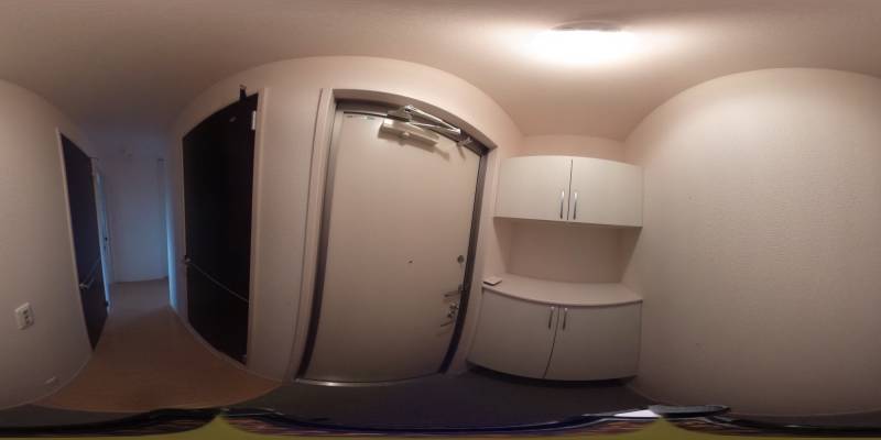 パノラマ画像玄関