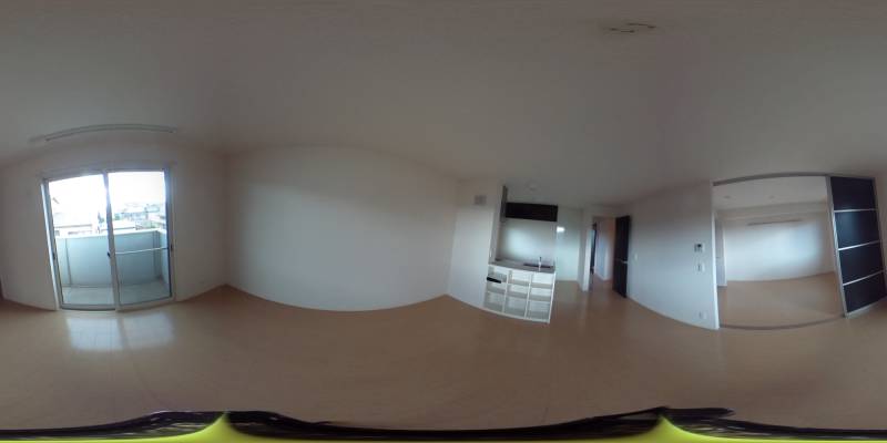 パノラマ画像洋室