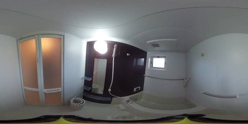 パノラマ画像バスルーム