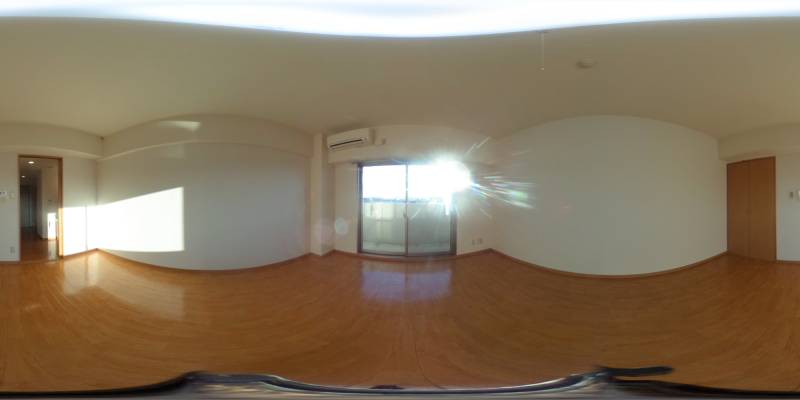 パノラマ画像洋室