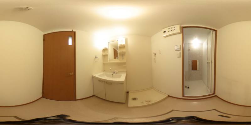 パノラマ画像洗面所