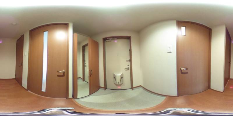 パノラマ画像玄関