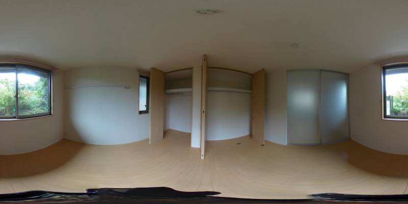 パノラマ画像洋室