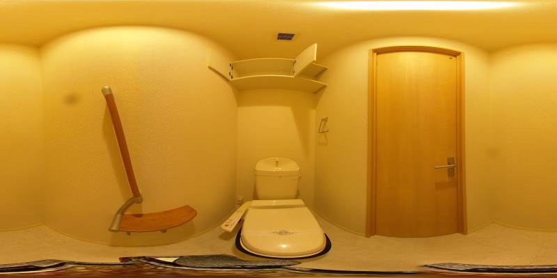 パノラマ画像トイレ