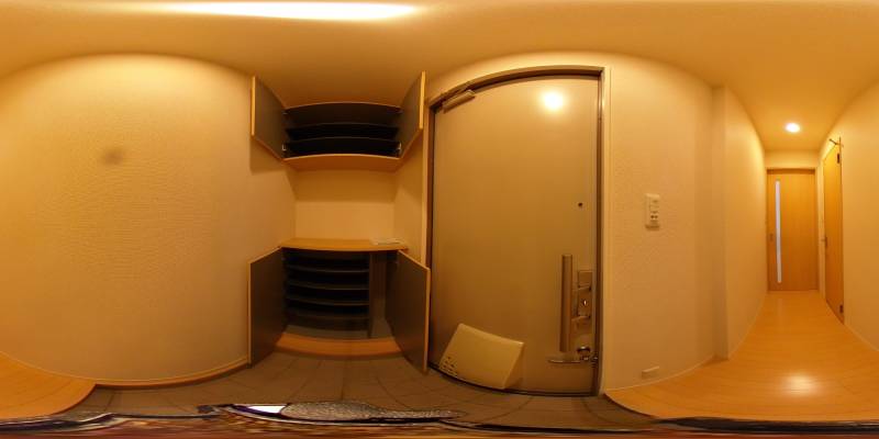 パノラマ画像玄関